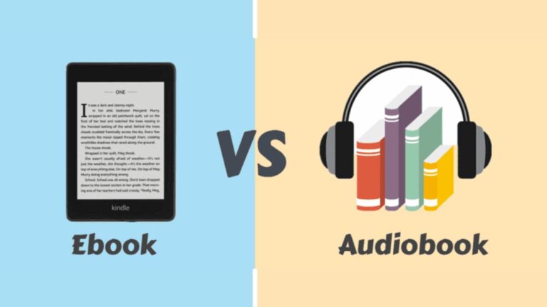 Libros electrónicos vs. audiolibros: ¿cuál es mejor para los lectores ocupados?