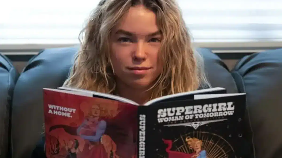 First Look at Milly Alcock's Supergirl Suit in Supergirl Woman of Tomorrow Set Leak