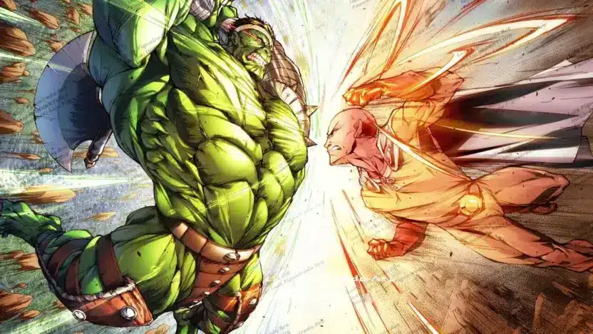 One Punch Man vs. The Hulk: Who Would Win in a Battle?