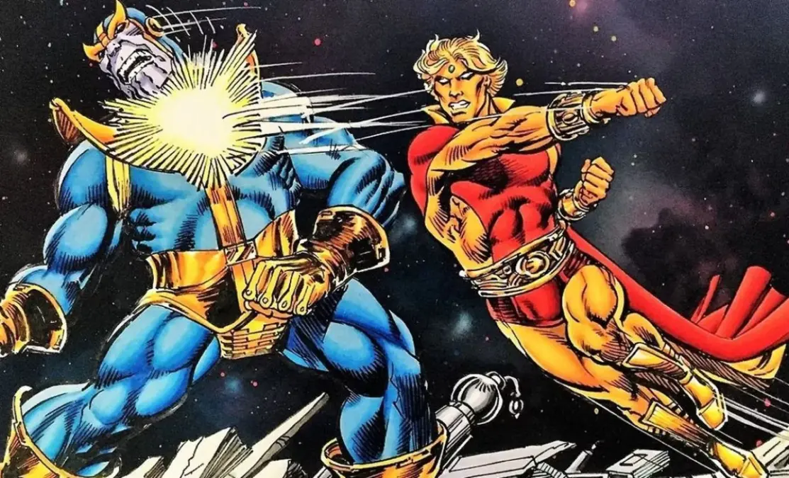 Adam Warlock Turns Thanos to Stone - 7 Marvel Characters Who Defeated Thanos All by Themselves