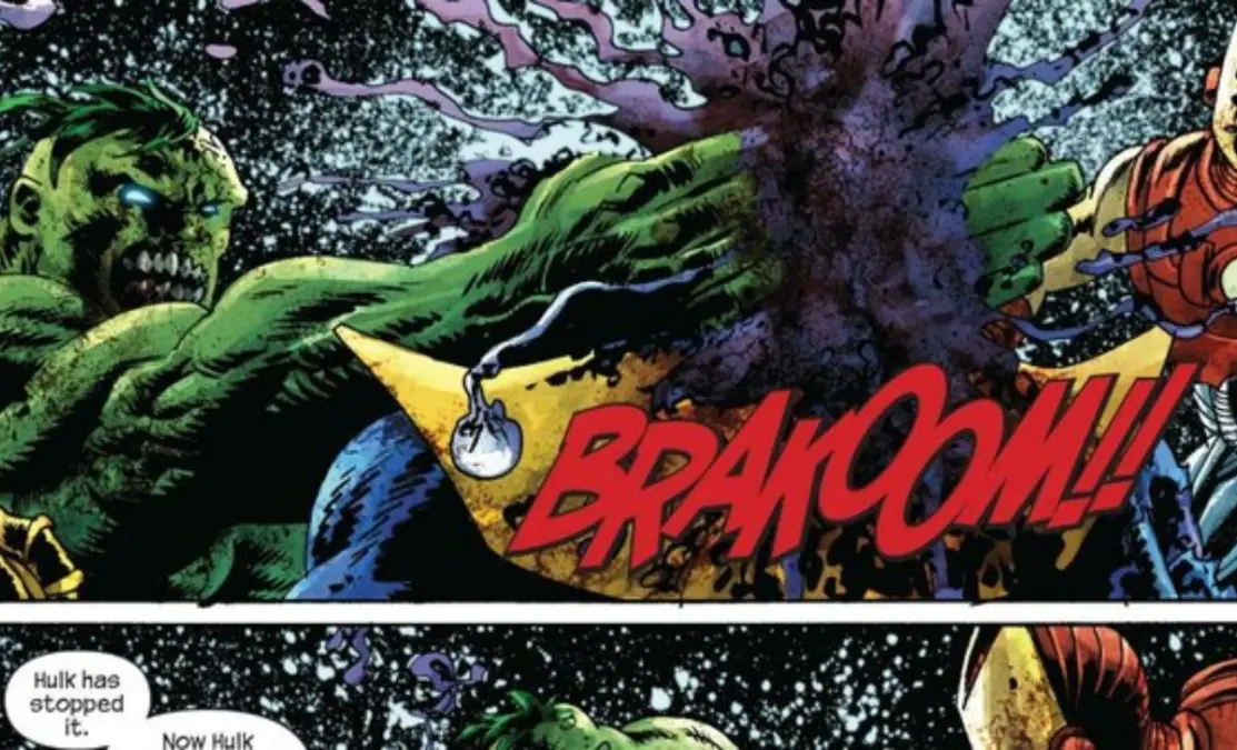 Zombie Hulk Smashes Thanos’ Head