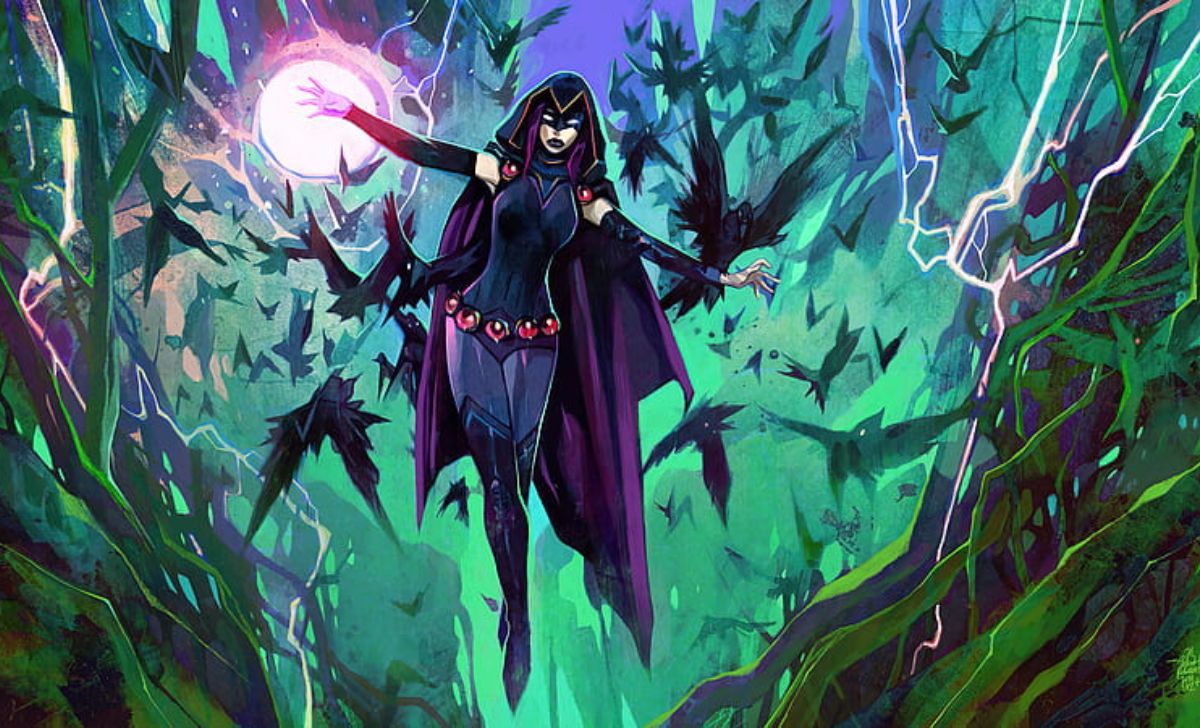 Origin of Raven The Half-Demon Heroine of the Teen Titans
