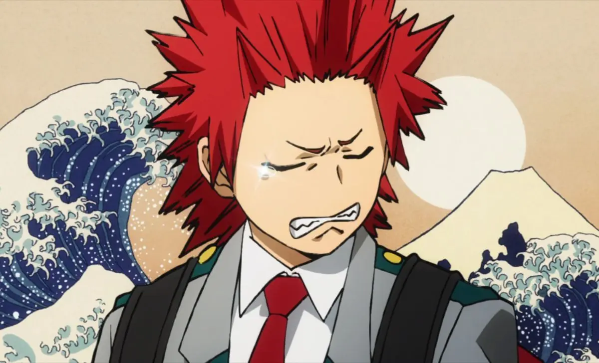 Eijiro Kirishima - Seat No. 8, Red Riot, Number 12 Pro Hero