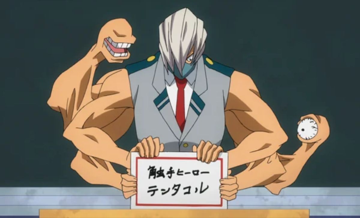 Mezo Shoji - Seat No. 11, Tentacole, Number 9 Pro Hero - My Hero Academia: Class 1-A Hero Rankings Explained