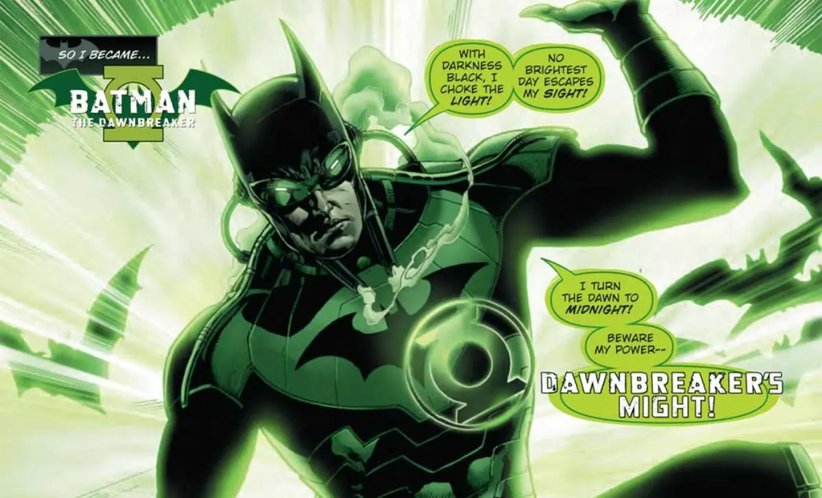 Origin Of The Dawnbreaker (Evil Batman Green Lantern) In DC Comics