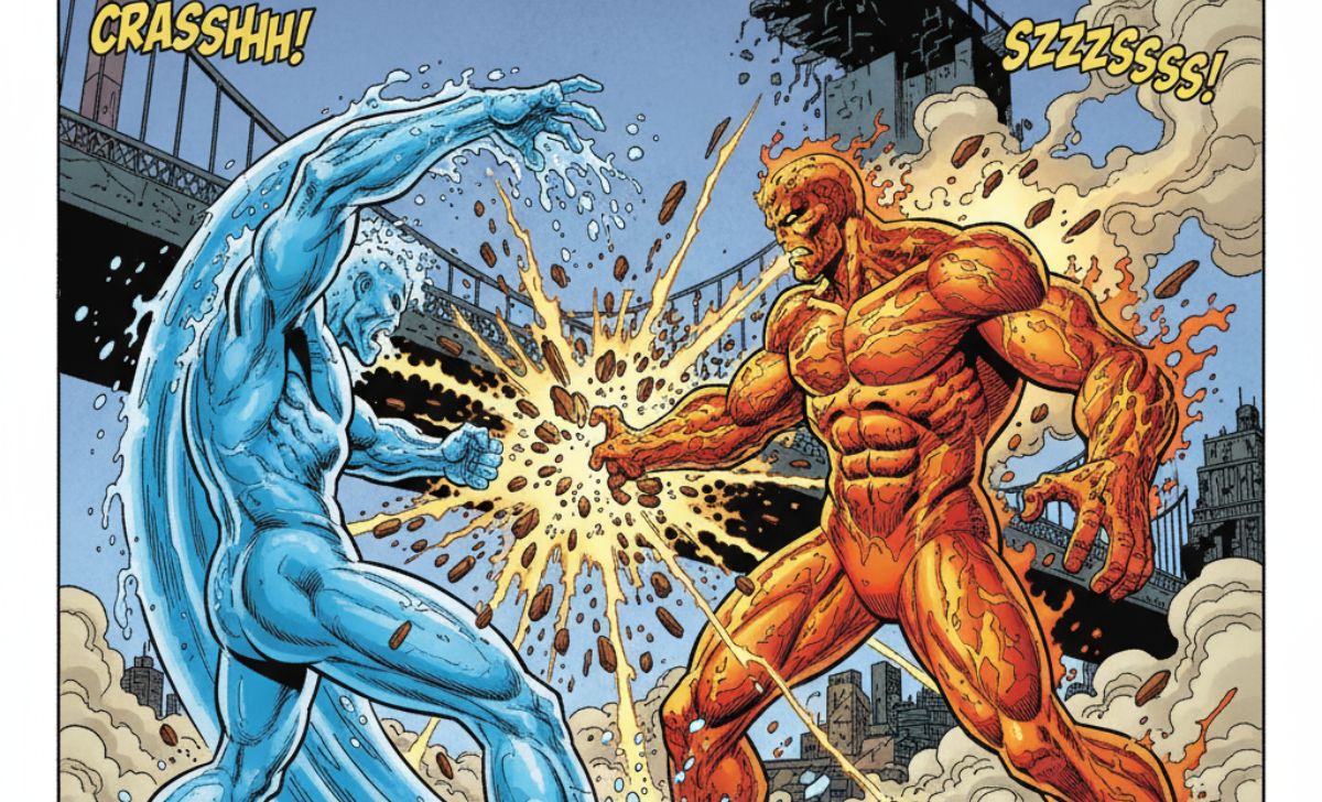 Origin of Hydro-Man and Molten Man In Marvel Comics (3)