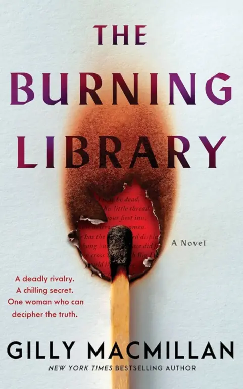 The Burning Library by Gilly Macmillan - 15 Most Anticipated Books Of November 2025