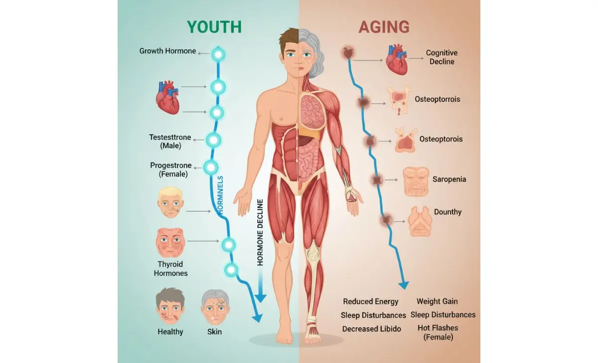 What makes our bodies age as the years pass