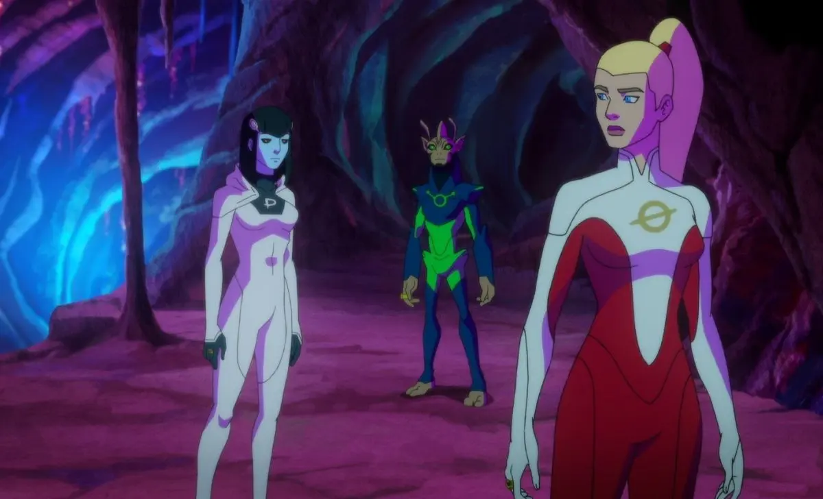 Origin of Saturn Girl in DC Comics