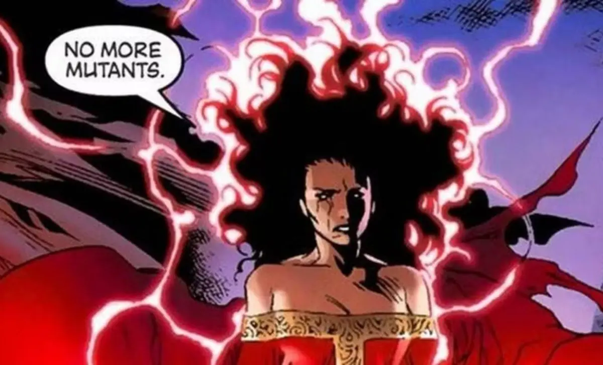 Scarlet Witch Erases Mutants (House of M)