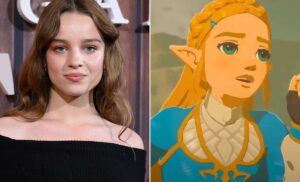 The Legend of Zelda Movie 2027 A leaked clip shows Bo Bragason (Princess Zelda)