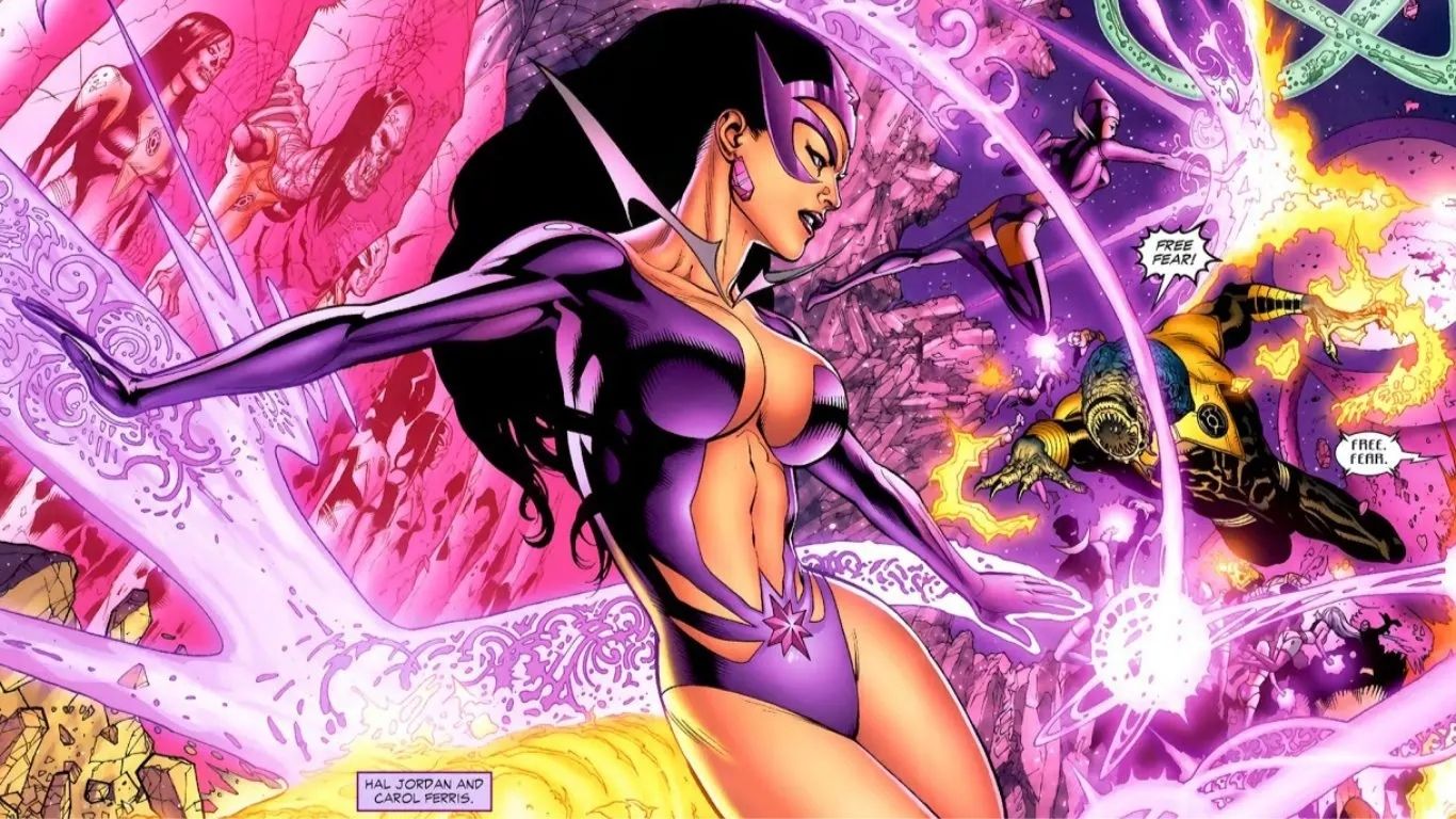Origin of Carol Ferris Star Sapphire In DC Comics