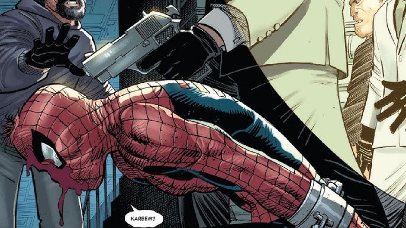 Spider-Man Getting Caught Between Two Crime Lords