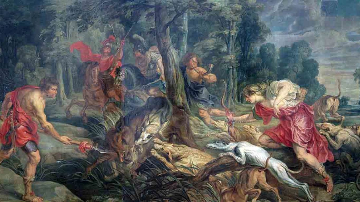 The Calydonian Boar Hunt Meleager's Fateful Triumph and Tragic Destiny