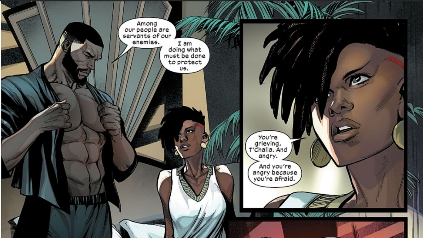 A King and His Queen - Ultimate Black Panther #2: The War You Cannot See