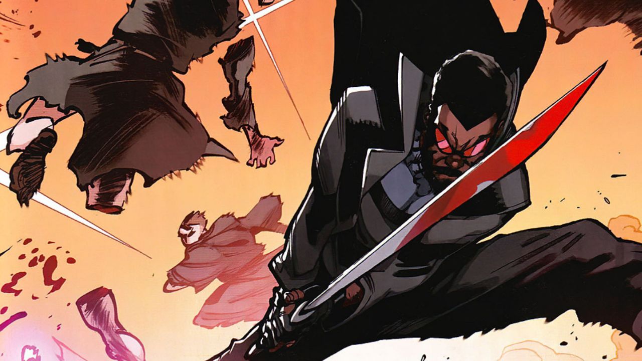 In a sudden burst of violence, Blade rejects the control.