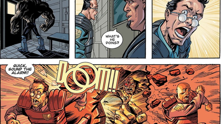 The news reports the worst super-criminal jailbreak in history at Stronghold Penitentiary