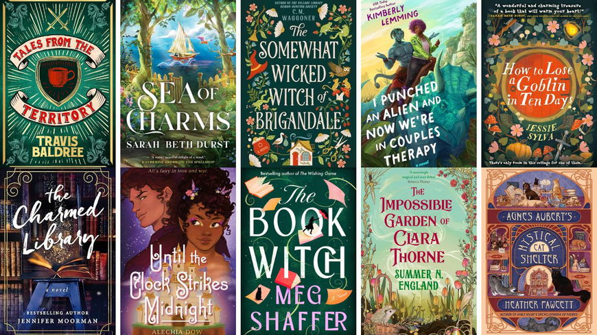 Top 10 Cozy Fantasy Books Coming in 2026