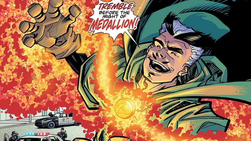 issue kicks off with a villain named Medallion - CAPES #1 (2025) - A Complete Breakdown