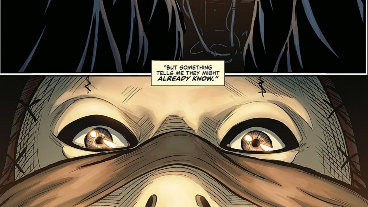 BUT SOMETHING TELLS ME THEY MIGHT ALREADY KNOW. - Tomb Raider: Sacred Artifacts #1