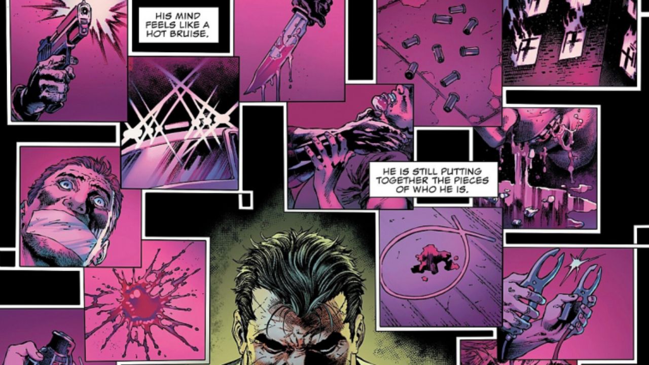 Frank's mind is described as a hot bruise, - Punisher (2026) #1 War Wounds and the Rise of a New Empire