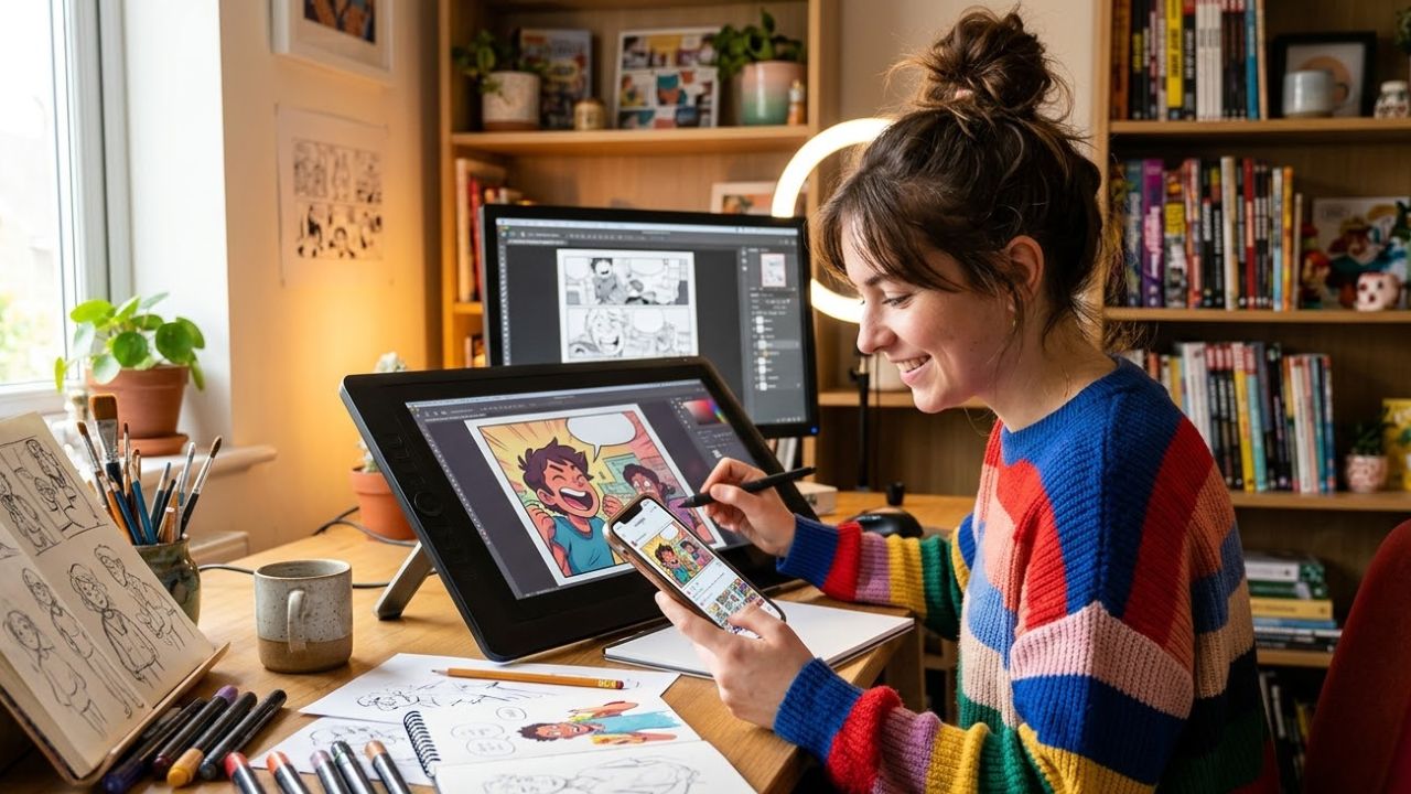 How to Build a Social Media Presence and Market Your Indie Webcomic on Instagram