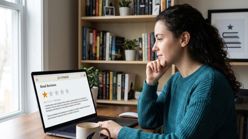 How to Handle Negative Book Reviews Without Ruining Your Reputation on Goodreads