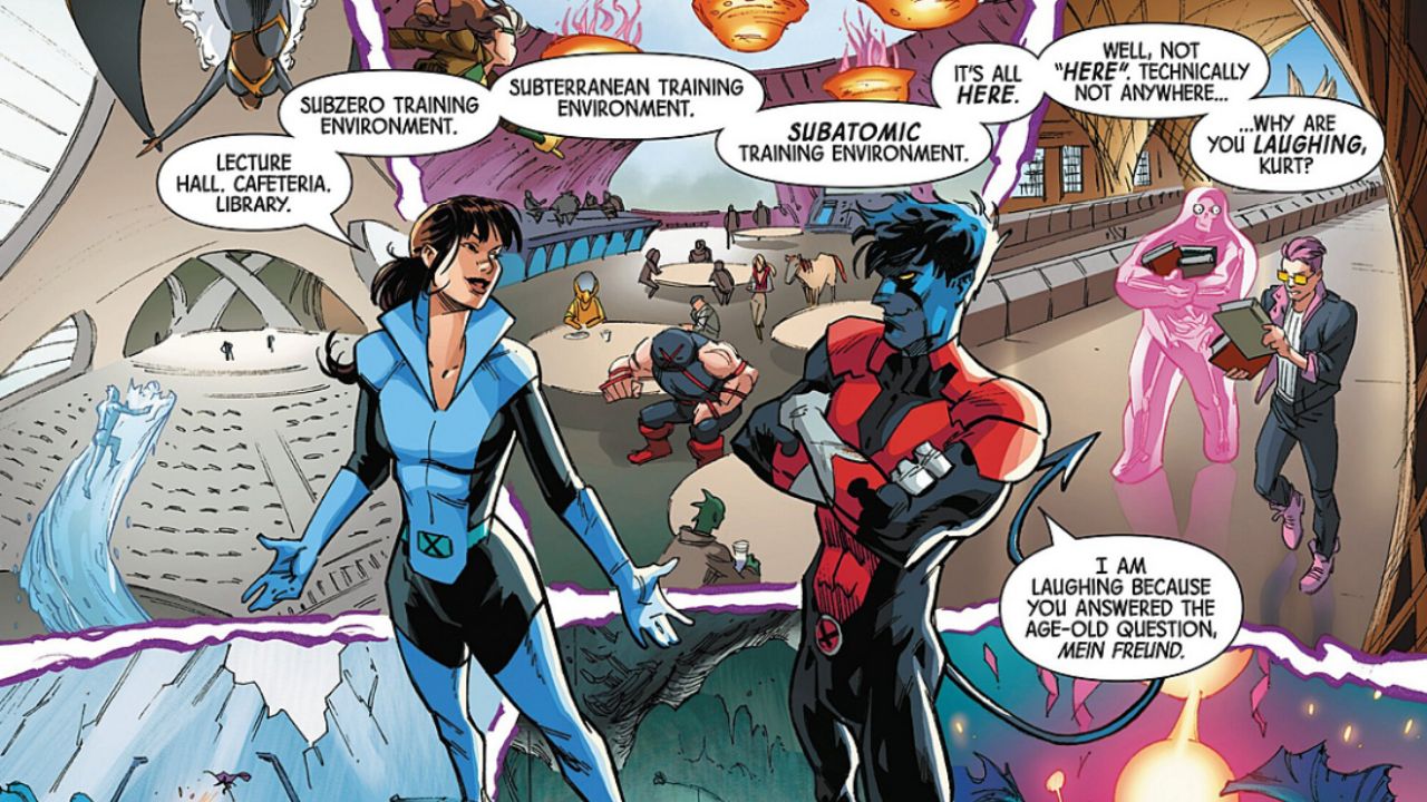 Kitty Pryde and Nightcrawler (Kurt Wagner) discuss the nature of this safety - X-Men United #1 (2026) - A Complete Breakdown