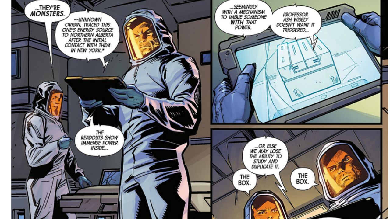 Logan’s investigation of the site reveals the true horror of what was happening within those walls