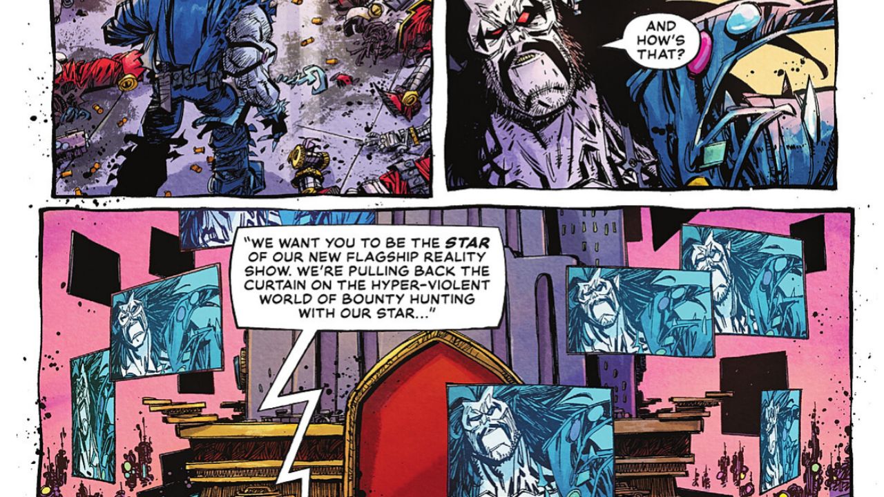 She tells Lobo that his violent display is exactly why they want him - Lobo (2026) #1 - Full Story Breakdown