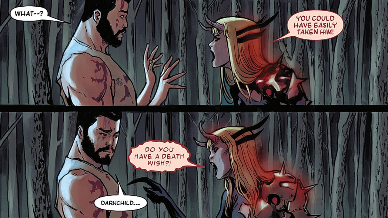 annoyed by his death wish and his tendency to take everything on himself