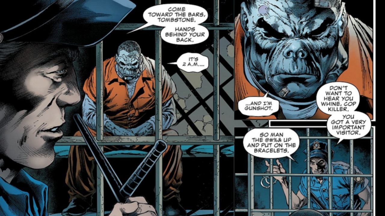 capture of crime boss Tombstone (Alonzo Lincoln)