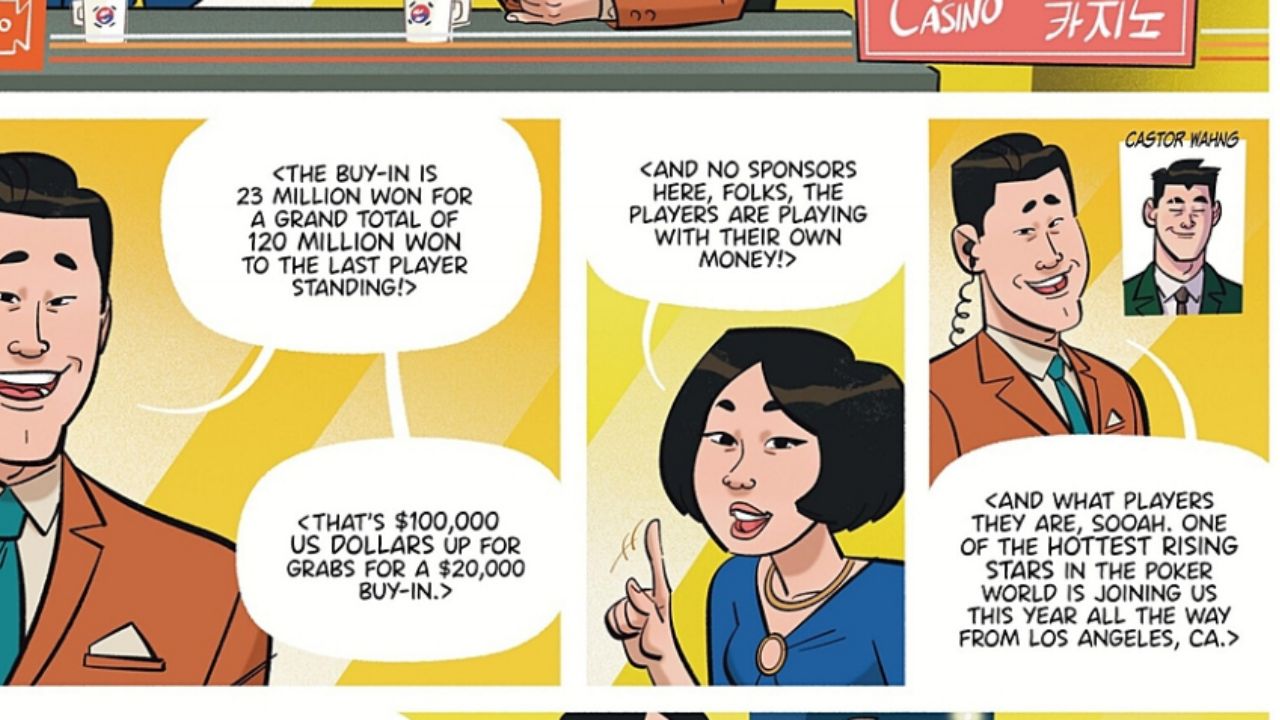 23 million won (roughly $20,000 USD), with a grand prize of 120 million won ($100,000 USD) - Royals #1 - Telepathic Gamblers and the Seoul Underworld