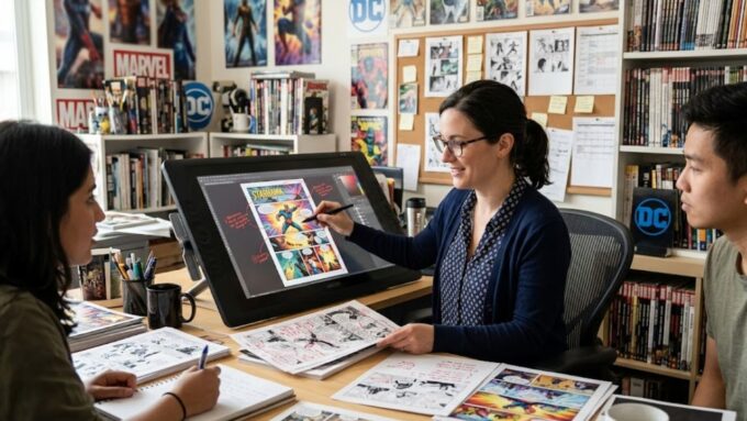 How Comic Book Editors Shape the Final Product Behind the Scenes